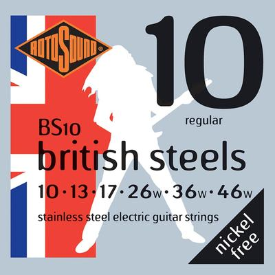 ROTOSOUND 'BRITISH STEEL' ELECTRIC STRINGS