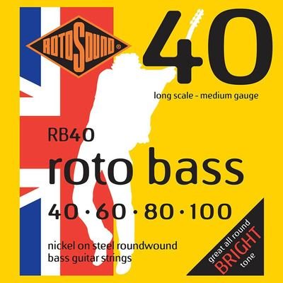 ROTOSOUND 'NICKEL' ELECTRIC BASS STRINGS