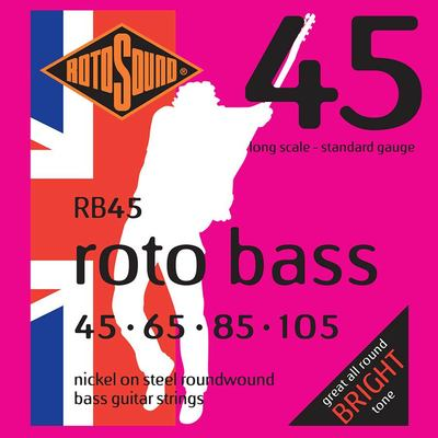 ROTOSOUND 'NICKEL' ELECTRIC BASS STRINGS